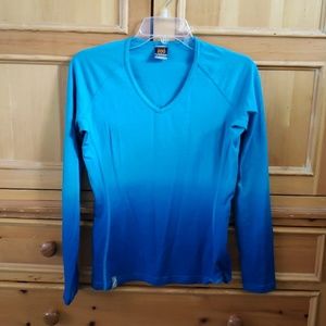 Merino wool Icebreaker ombre long sleeve. Small